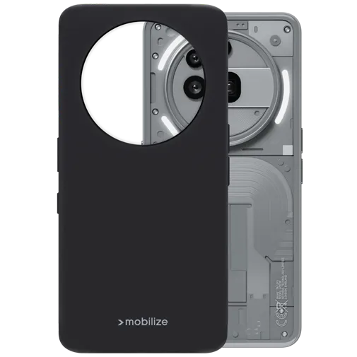 Mobilize TPU Back Cover Black Nothing Phone (3a) Pro