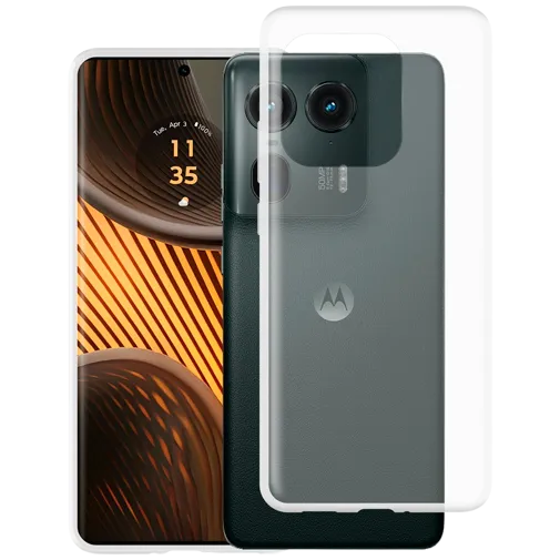 Just in Case TPU Back Cover Transparent Motorola Edge 50 Ultra