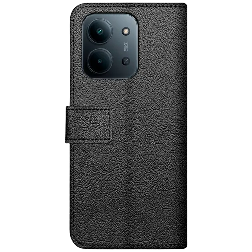 Just in Case PU-Leather Book Case Black Xiaomi Redmi 15C