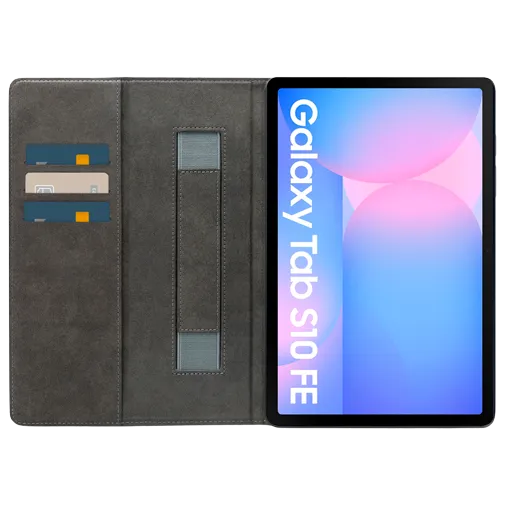 Mobilize Premium Folio PU-Leather Book Case Black Samsung Galaxy Tab S10 FE/S10 Lite