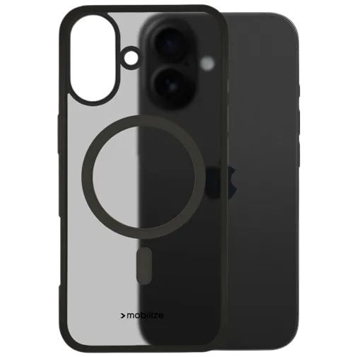 Mobilize Hybrid Pro Back Cover Black Magnetic Apple iPhone 17