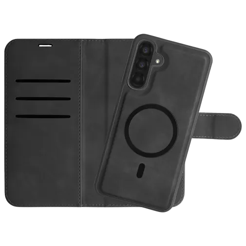 Just in Case Detachable PU-Leather Book Case Black Magnetic Samsung Galaxy A57 5G