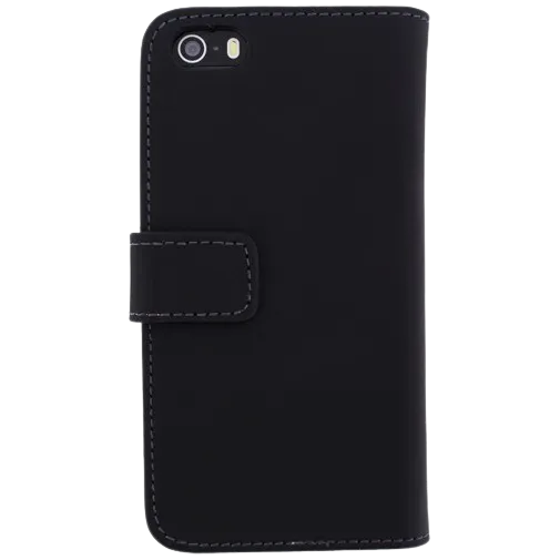 Mobilize Slim Wallet Book Case Apple iPhone 5/5S/SE Black