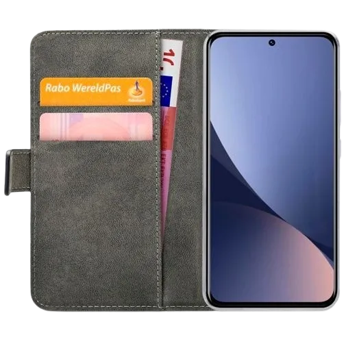 Mobilize PU-leather Book Case Black Xiaomi 12/12X