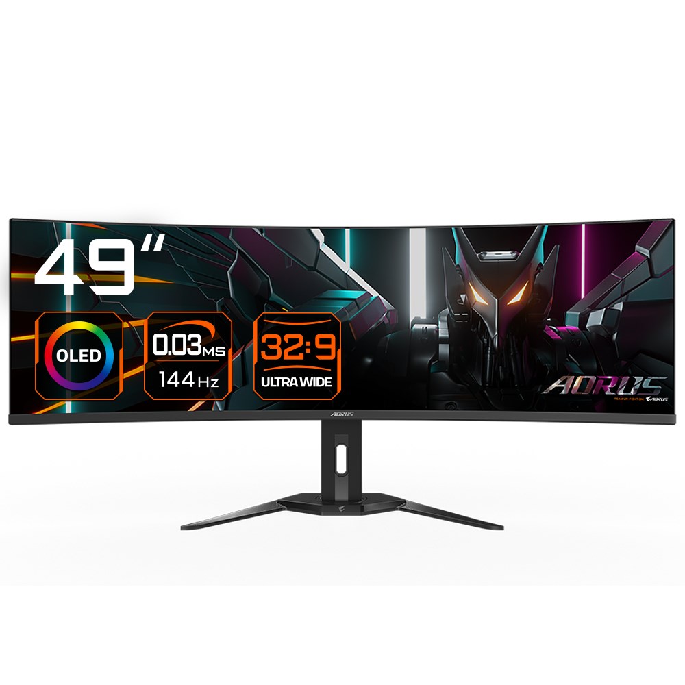 GIGABYTE AORUS CO49DQ Gaming monitor AORUS CO49DQ EK