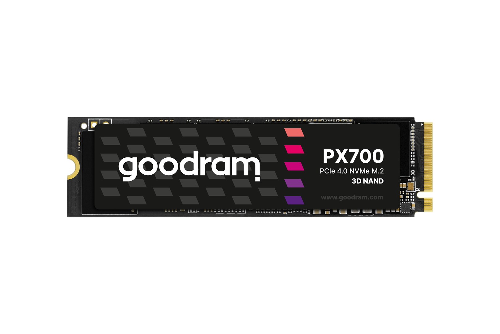 Goodram PX700 SSD SSDPR-PX700-01T-80 internal solid state drive M.2 1 TB PCI Express 4.0 NVMe 3D NAND PCIe 4.0
