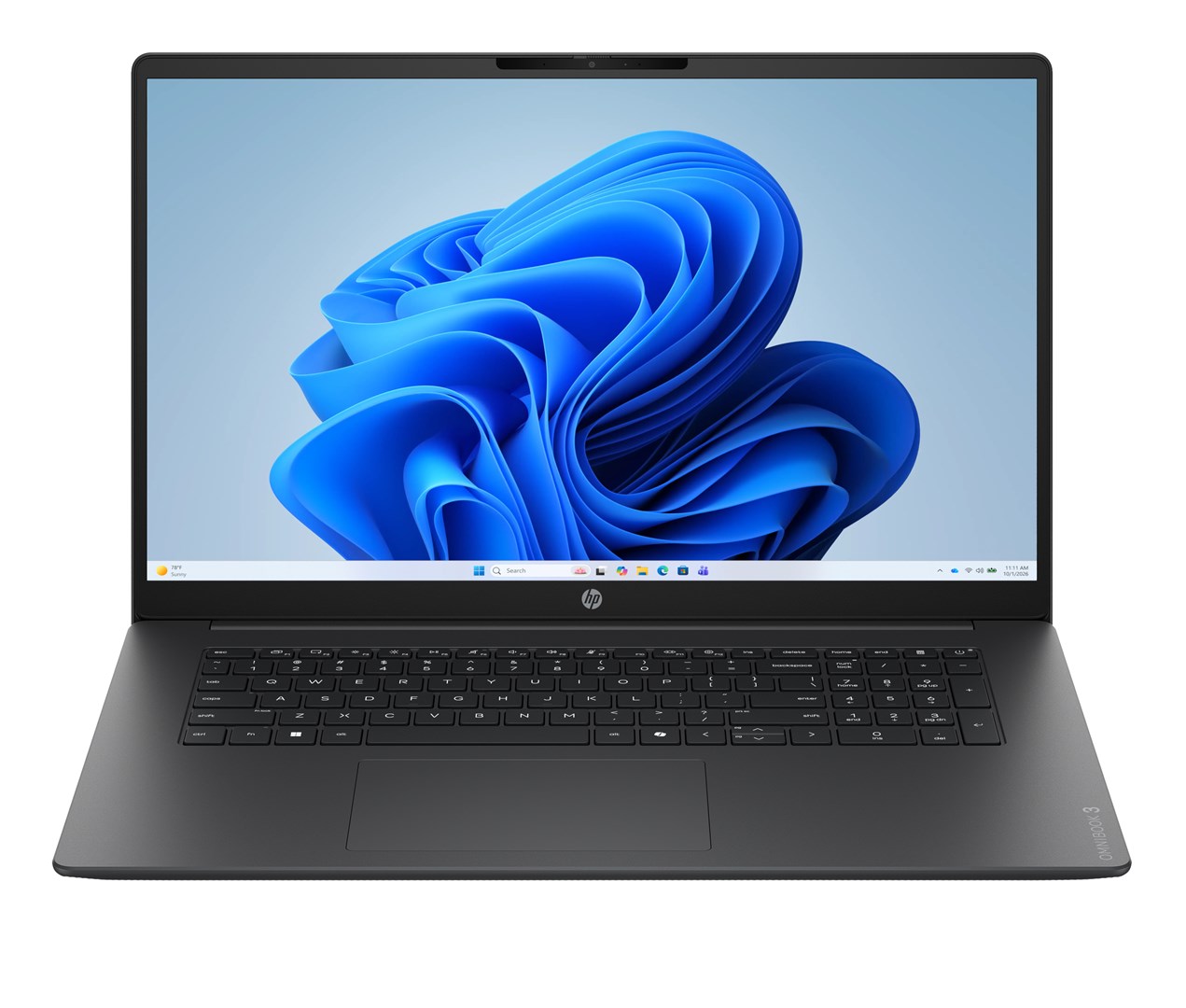 Hewlett-Packard Laptop D2JT3EA 512 GB 24 GB RAM AMD Ryzen™ 7 250 SSD Windows 11 Home 17.3 in
