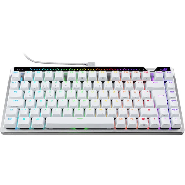 ASUS ROG Falchion Ace 75 HE Gaming keyboard White Wired German (DE)
