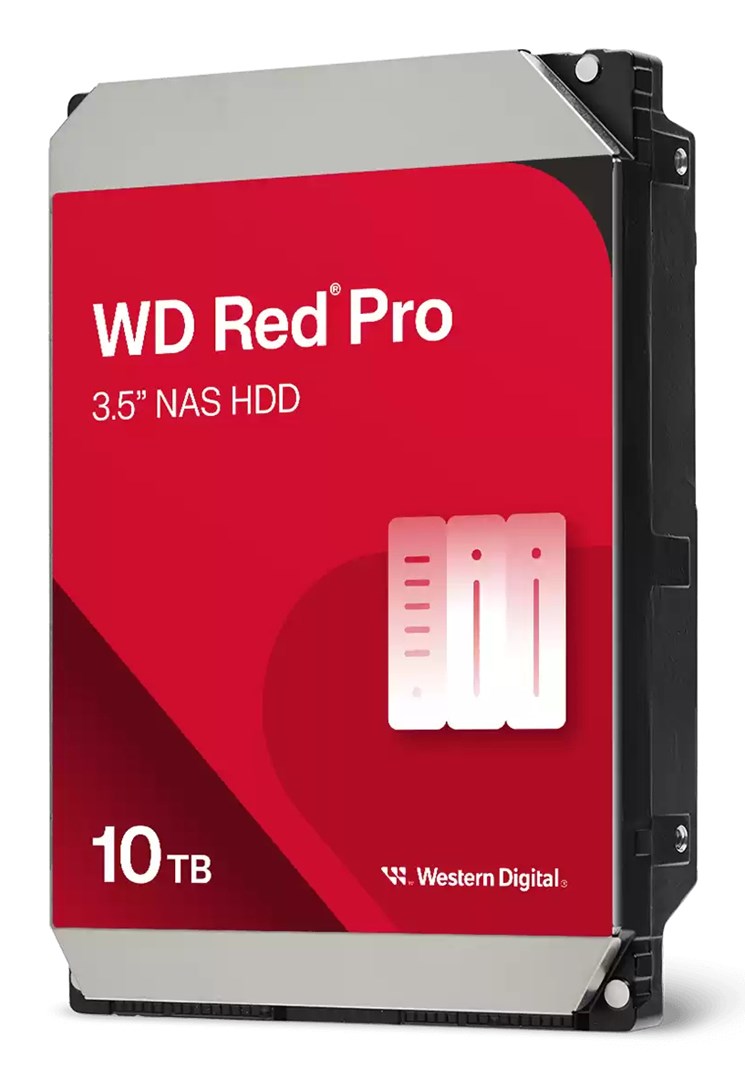 WD Red Pro NAS 10 TB HDD Pro 3.5-inch SATA III WD103KFBX