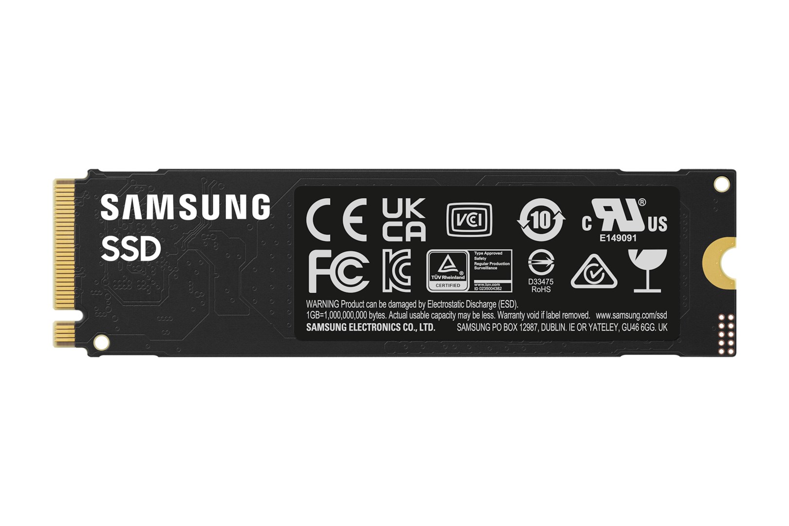 Samsung MZ-V9S4T0 4 TB M.2 PCI Express 4.0 NVMe V-NAND TLC MZ-V9S4T0BW PCIe 4.0 SSD