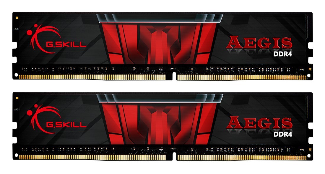 G.Skill Aegis F4-2666C19D-32GIS memory module 32 GB DDR4 2666 MHz DIMM 2