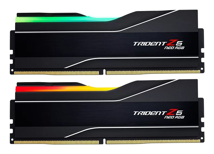 G.Skill Trident Z5 Neo RGB F5-6000J2636H32GX2-TZ5NR memory module 64 GB 2 x 32 GB DDR5 4800 MT/s DIMM 6000 MHz