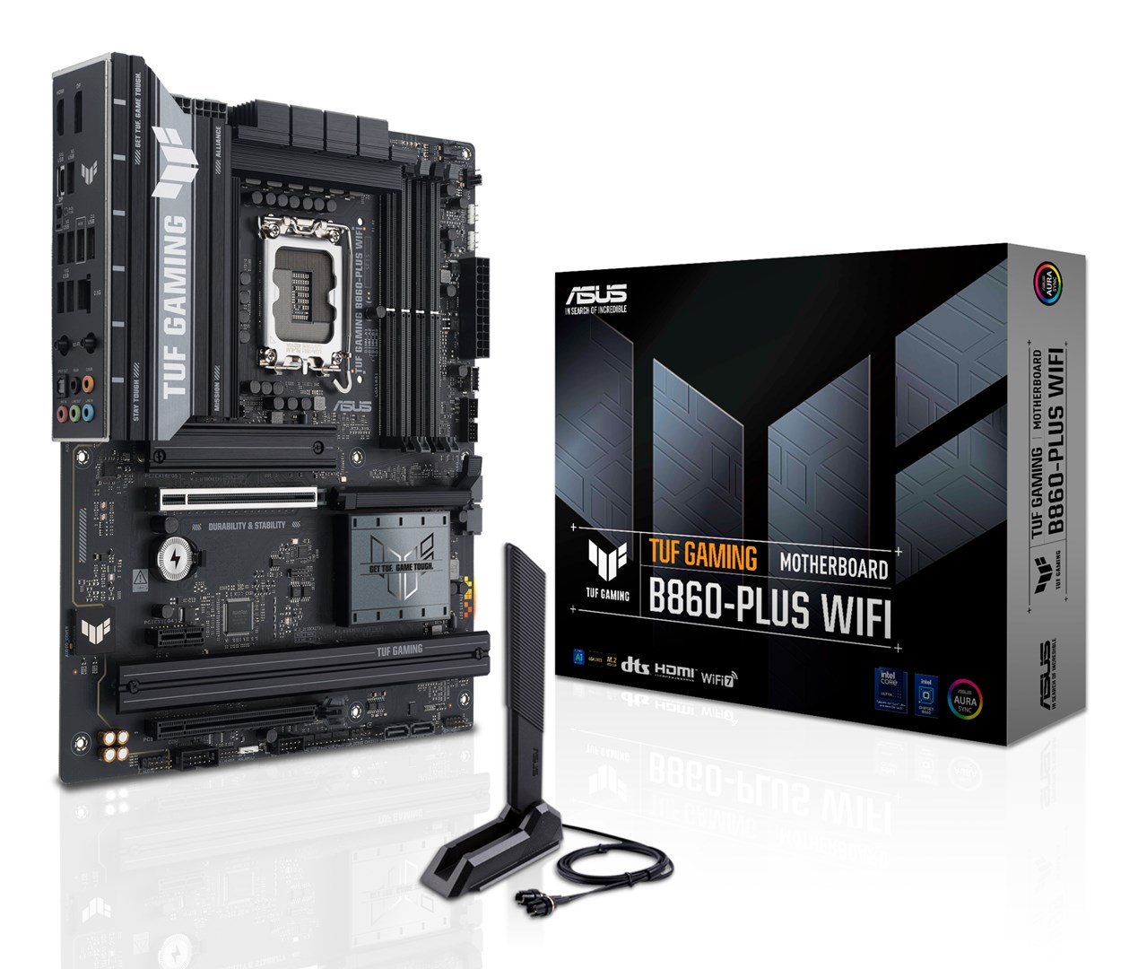 ASUS TUF GAMING B860-PLUS WIFI Intel B860 LGA 1851 (Socket V1) ATX motherboard 90MB1JL0-M0EAY0 DDR5