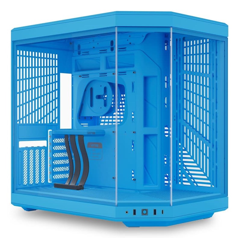 HYTE Y70 Computer case Light blue E-ATX