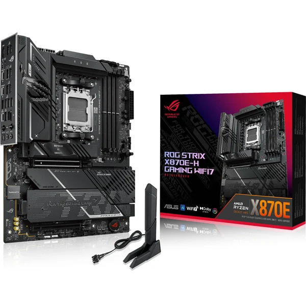 ASUS ROG STRIX X870E-H GAMING WIFI7 Motherboard 90MB1M90-M0EAY0