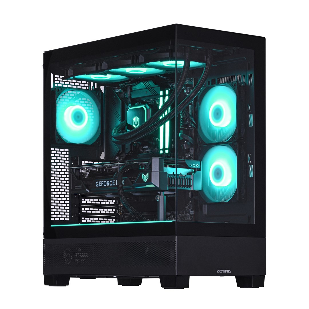 Actina PC Intel® Core™ i5 i5-14600KF 32 GB DDR5-SDRAM 1 TB SSD NVIDIA GeForce RTX 5060 Midi Tower Black KOMACNGIP0367