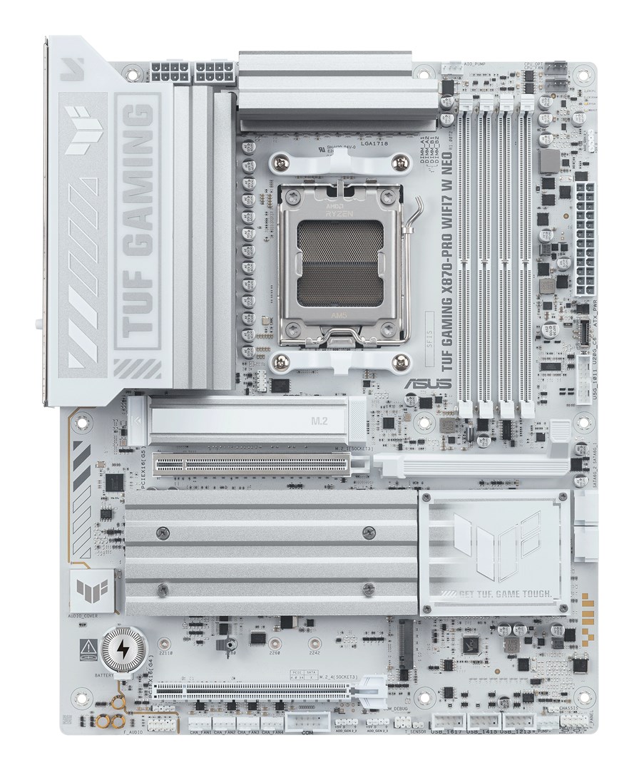 ASUS TUF GAMING X870-PRO WIFI7 W NEO AMD X870 Socket AM5 ATX 90MB1NY0-M0EAY0 DDR5