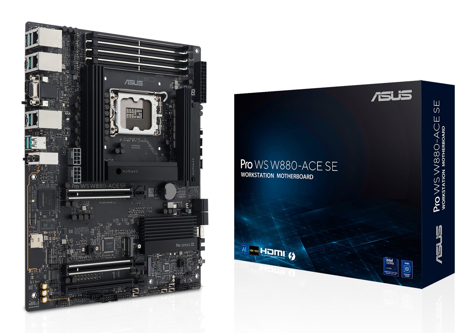 ASUS PRO WS W880-ACE SE Intel W880 LGA 1851 (Socket V1) ATX 90MB1KV0-M0EAY0