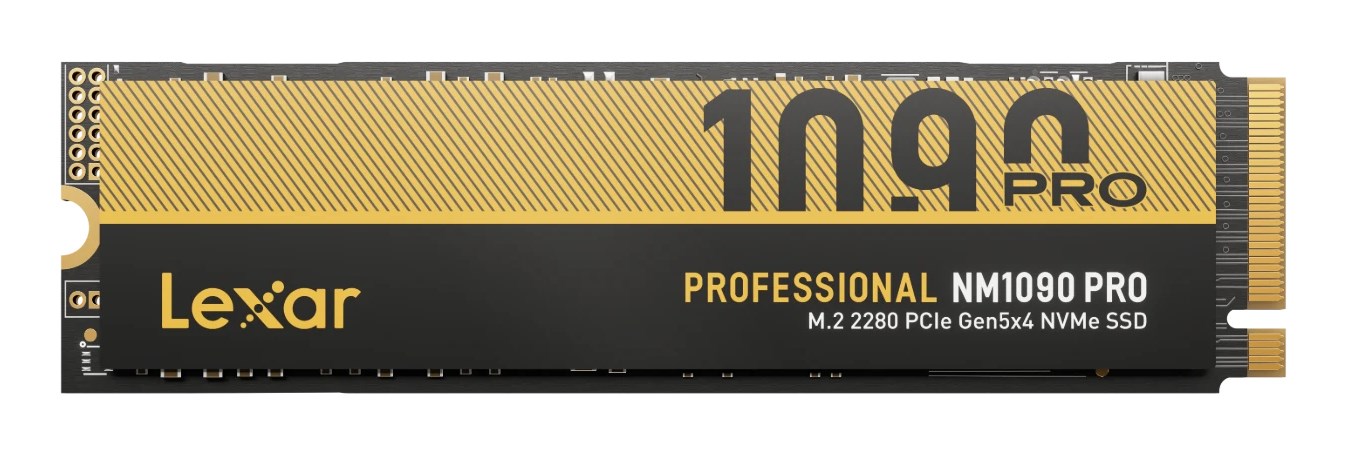 Lexar Professional NM1090 PRO 1 TB M.2 PCI Express 5.0 NVMe 3D TLC NAND LNM109P001T-RNNNG