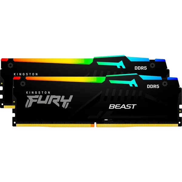 Kingston FURY DIMM 64 GB DDR5-6400 (2x 32 GB) Dual-Kit Memory module 6400 MHz 2-module KF564C32BBEAK2-64