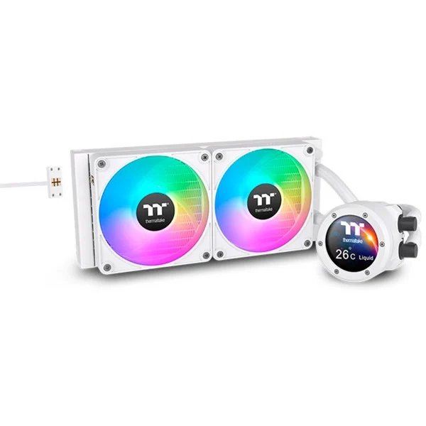 Thermaltake TH280 V2 Ultra EX ARGB Sync AIO Liquid Cooler - Snow Edition Liquid cooling system Ultra Edition All-in-one liquid cooler
