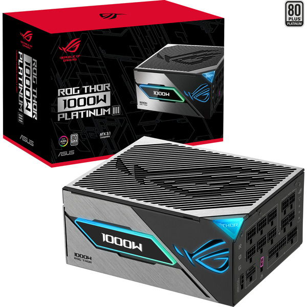 ASUS ROG Thor 1000W Platinum III PC power supply 90YE00V3-B0NA00