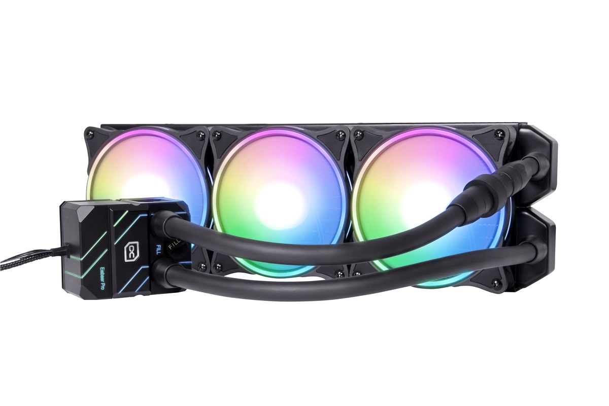 Alphacool Eisbär Pro Aurora 360 CPU 360mm Liquid cooling system Pro All-in-one liquid cooler