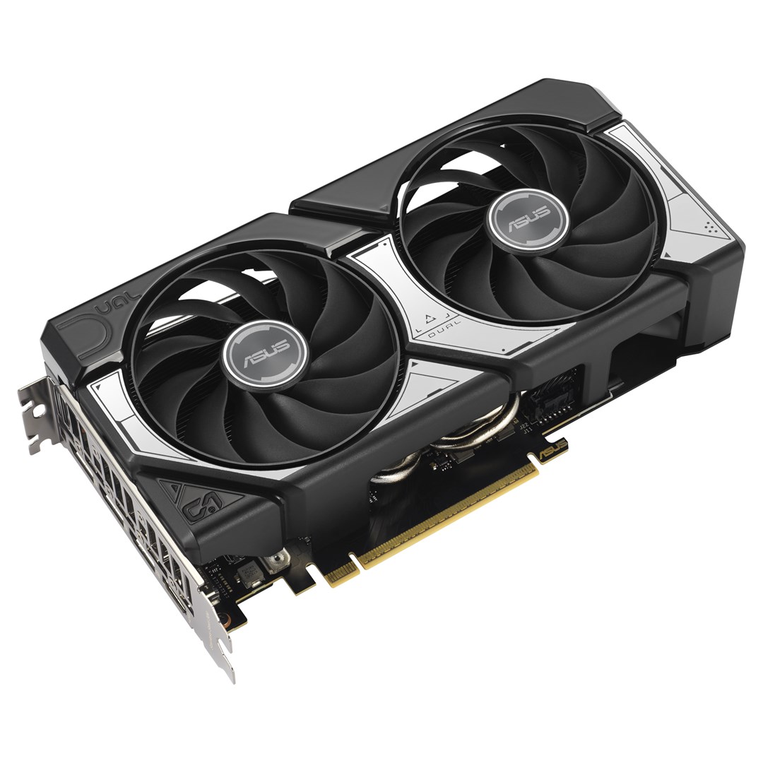 ASUS Dual RTX 5060 Ti 8 GB OC graphics card 90YV0MP2-M0NA00 Black, Grey GeForce RTX 5060 Ti NVIDIA GDDR7