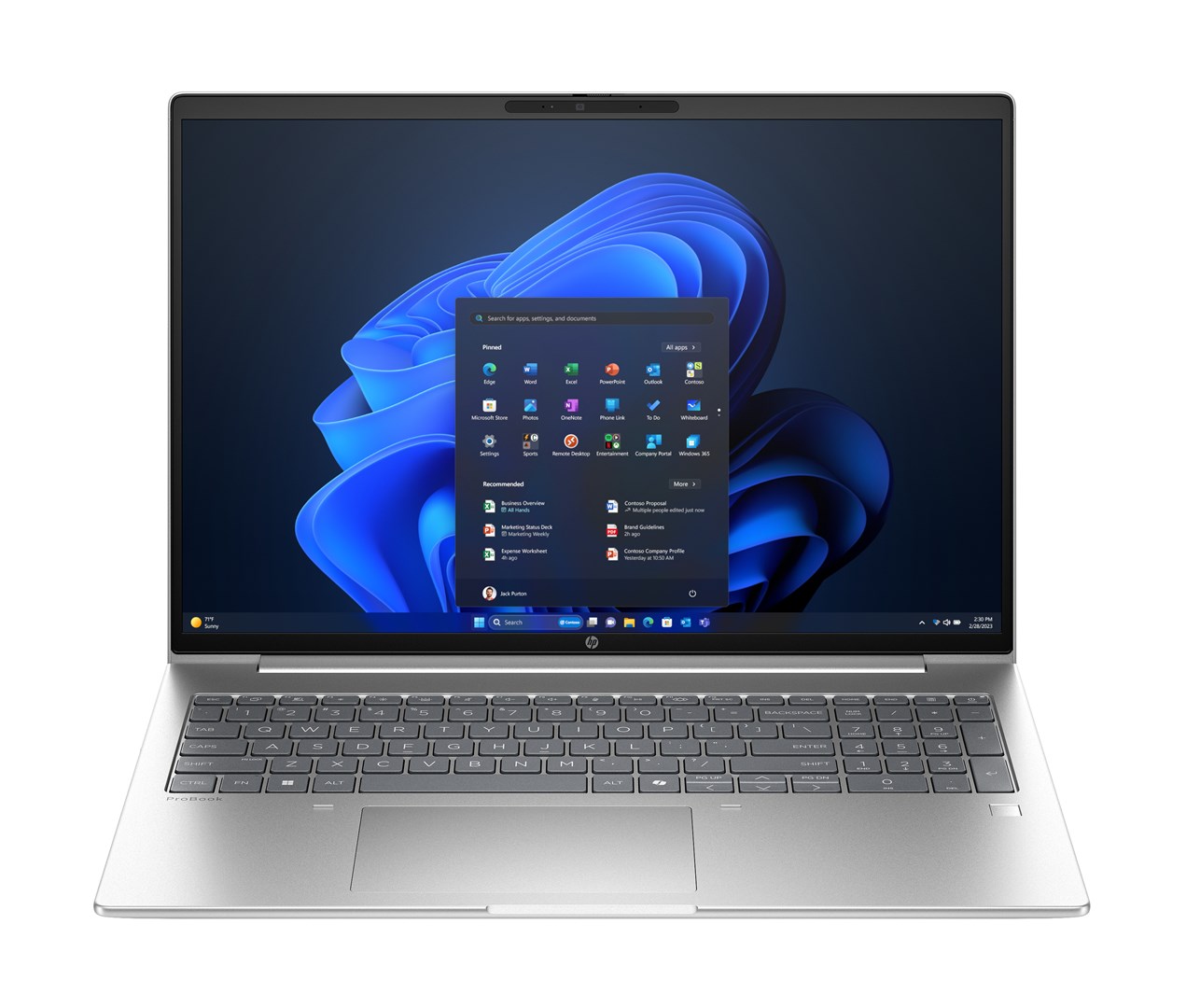 Hewlett-Packard Laptop D0MG6ET 512 GB 16 GB RAM Pro Intel® Core™ i5 i5-1334U SSD Windows 11 Pro 16 in