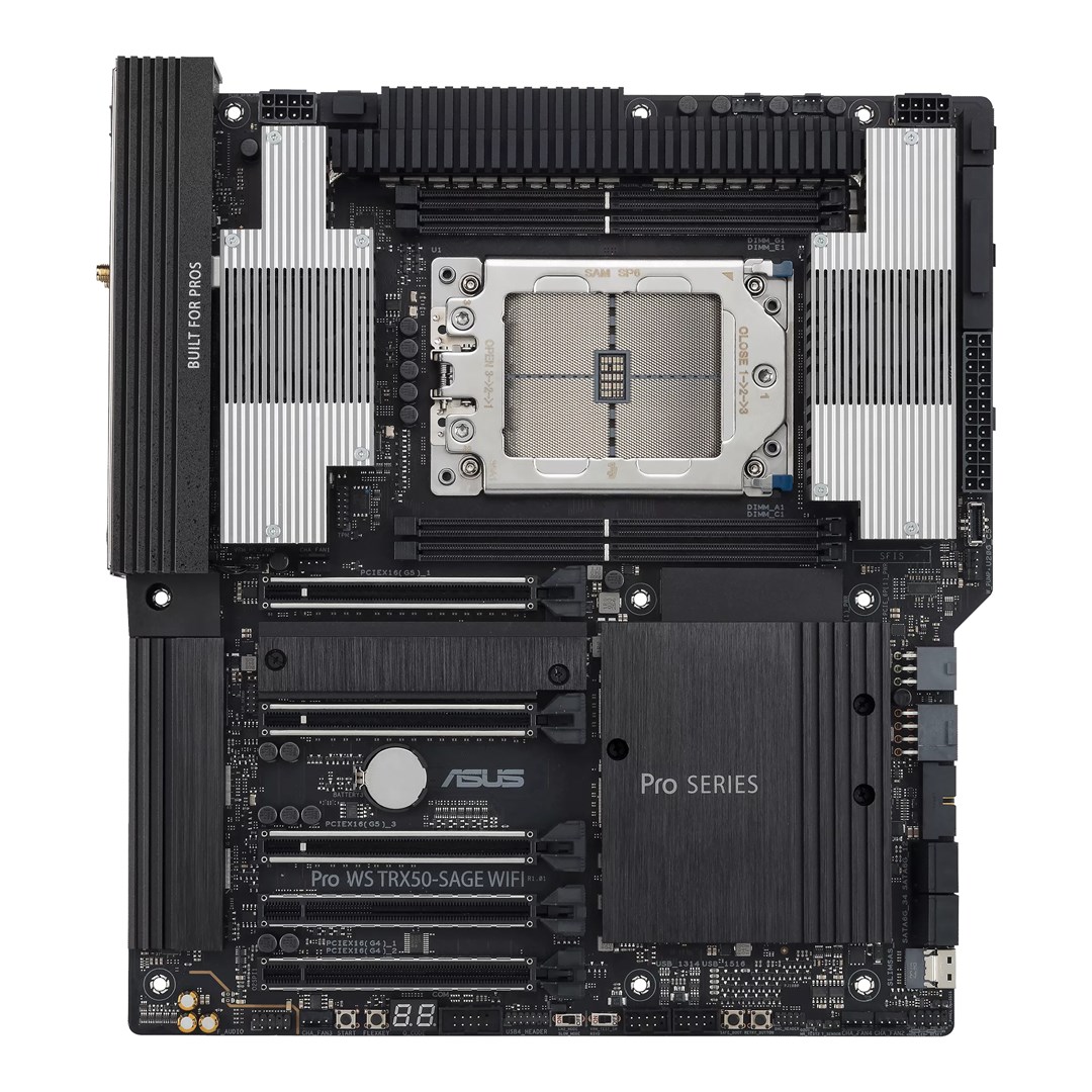 ASUS Pro WS TRX50-SAGE WIFI AMD TRX50 Socket sTR5 SSI CEB motherboard for workstations 90MB1FZ0-M0EAY0 DDR5