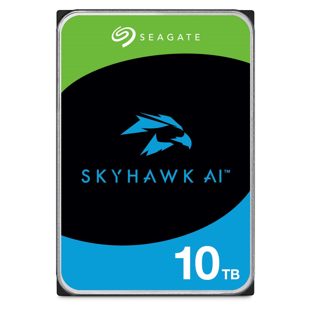 Seagate SkyHawk AI internal hard drive 10 TB 7200 RPM 256 MB 3.5" Serial ATA III (ST10000VE001)