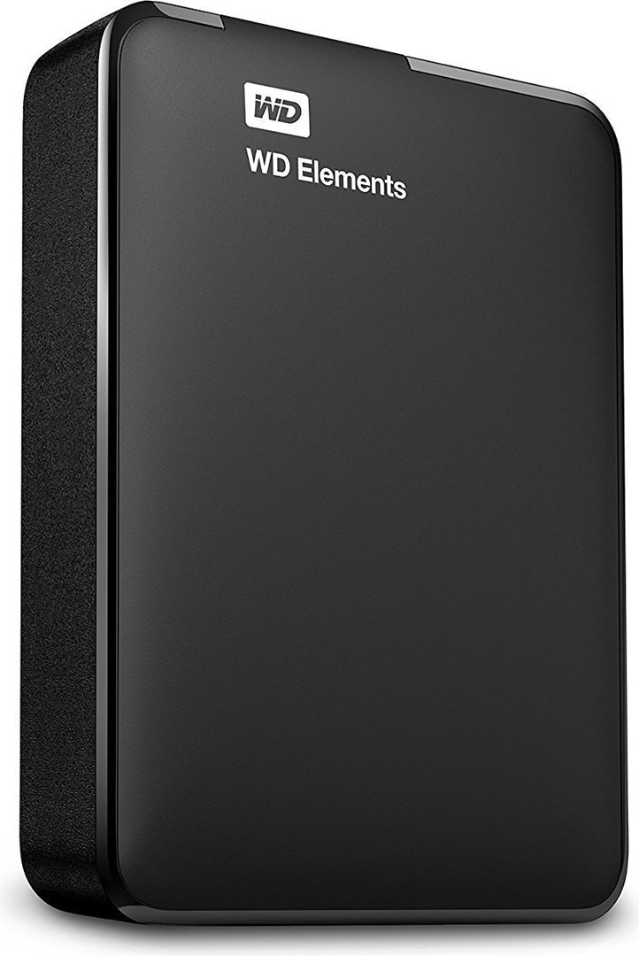 WD Elements Portable 4TB 2.5 Black External HDD WDBLSS0040BBK-WESN