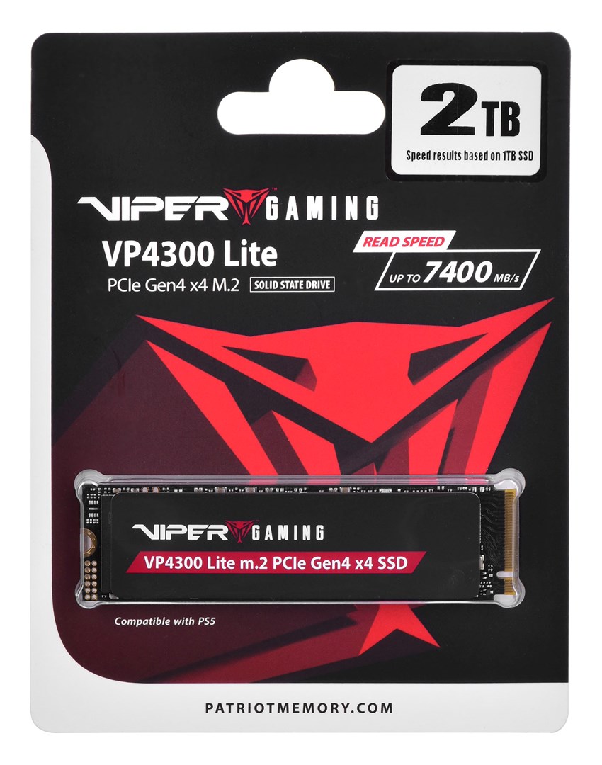 Patriot VP4300 Lite 2 TB SSD VP4300L2TBM28H