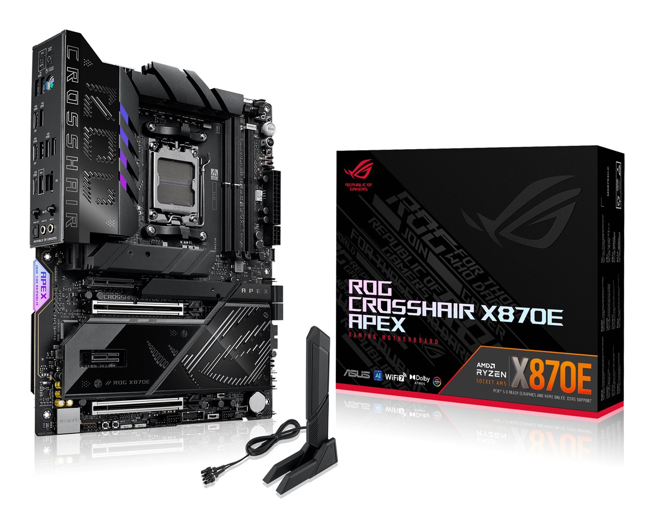 ASUS ROG CROSSHAIR X870E APEX Motherboard 90MB1KR0-M0EAY0