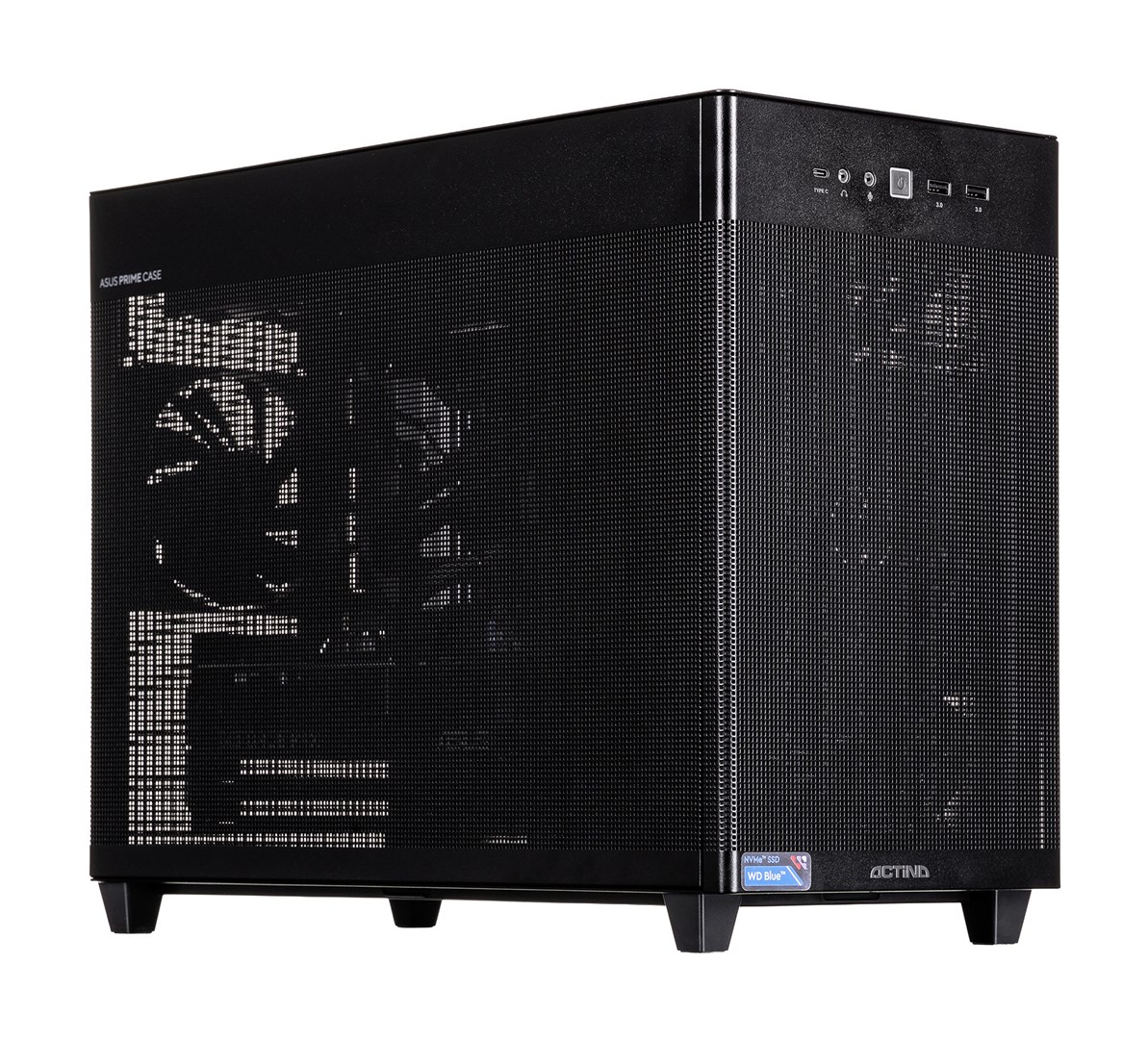 Actina PC AMD Ryzen™ 7 8700F 32 GB DDR5-SDRAM 1 TB SSD NVIDIA GeForce RTX 5060 Mini Tower Black KOMACNGIP0482 None 32 GB RAM