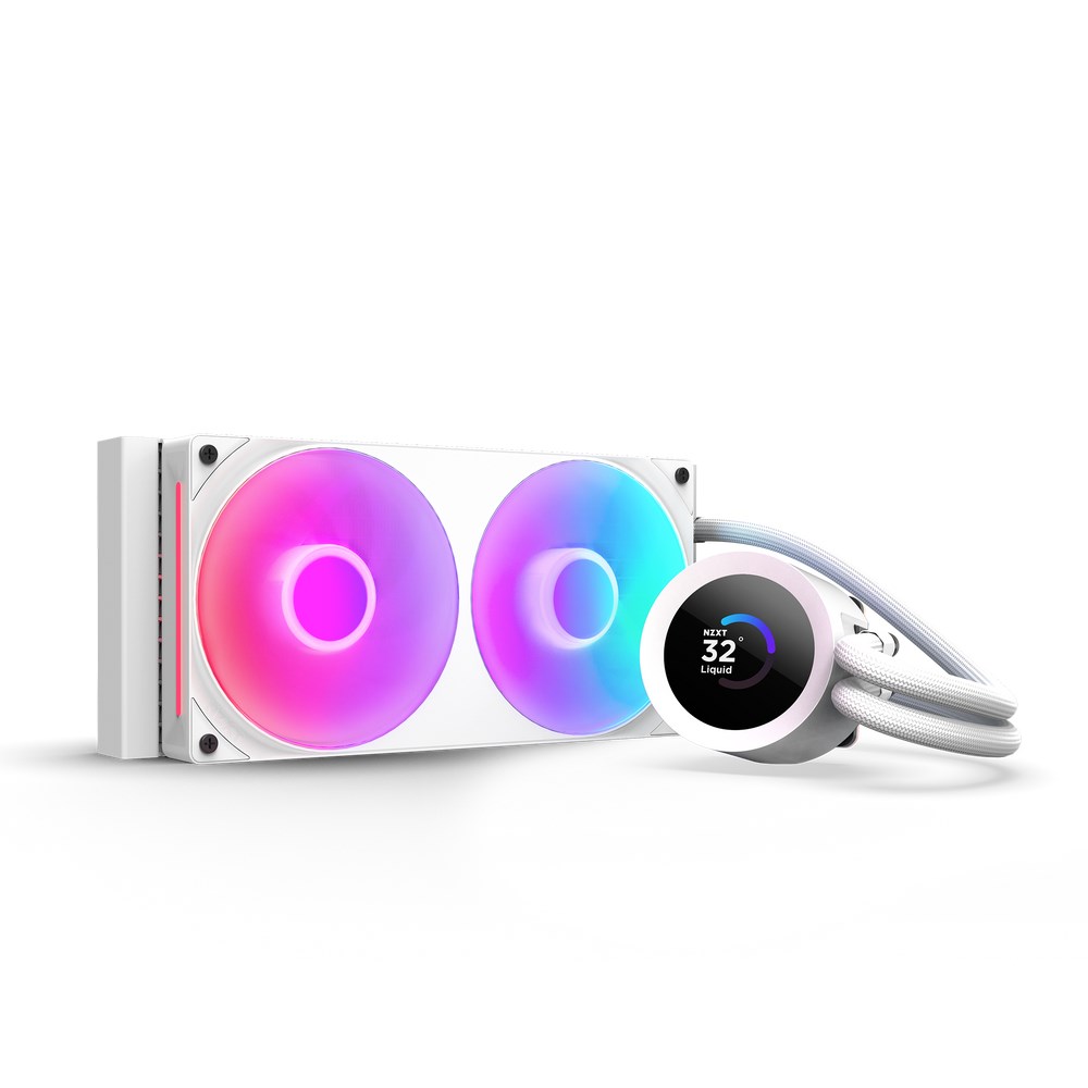 NZXT Kraken Plus RGB 240 Liquid cooling system Plus RL-KR240-W2 All-in-one liquid cooler