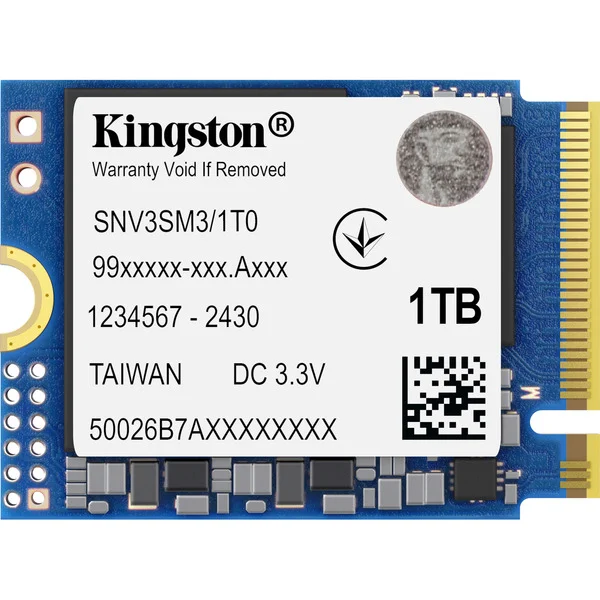Kingston NV3 1 TB SSD 1024 GB M.2 PCIe 4.0 x4