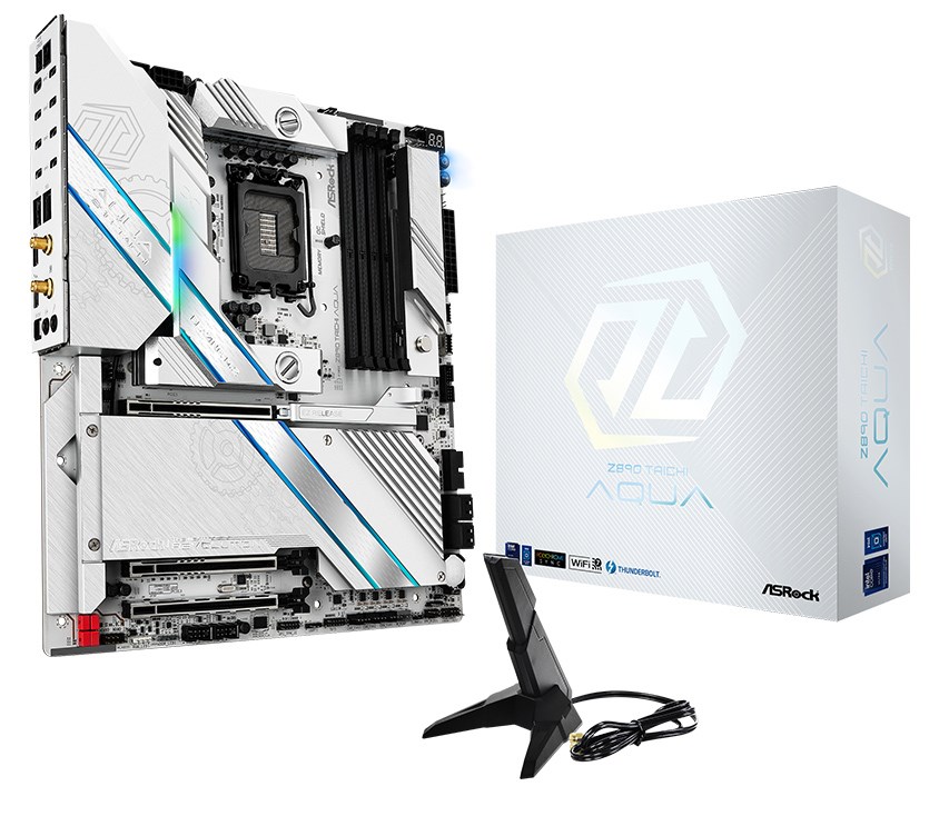 ASRock Z890 Taichi AQUA Motherboard 90-MXBPL0-A0UAYZ