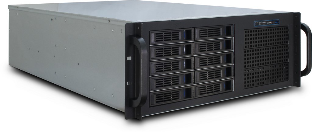 Inter-Tech 4U 4410 Server computer case Black E-ATX