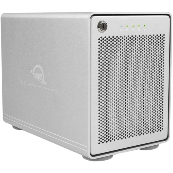 OWC Mercury Elite Pro Quad Drive enclosure Pro