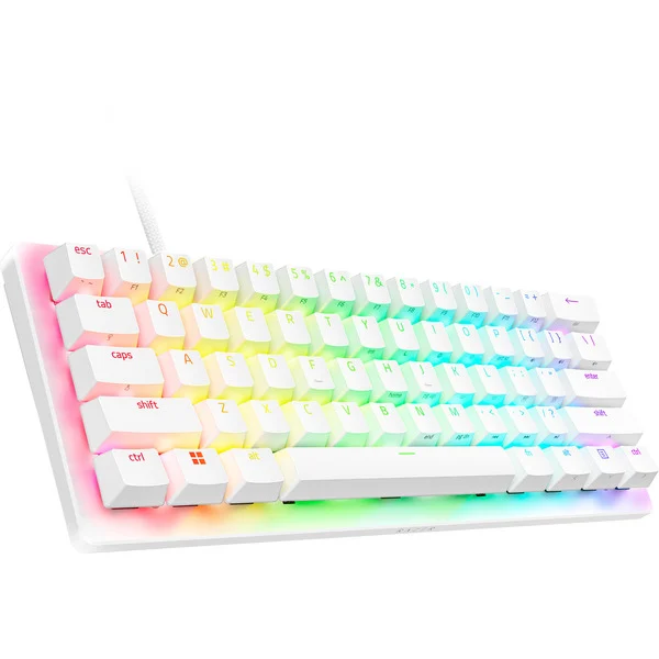 Razer Huntsman V3 Pro Mini Gaming keyboard White Pro Wired German (DE)