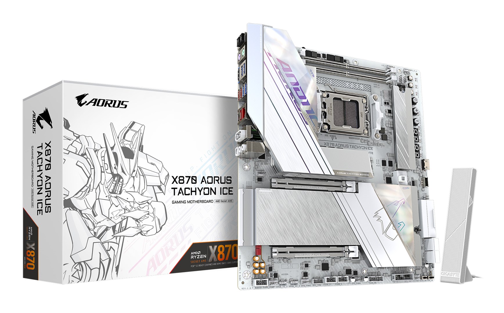 GIGABYTE X870 A TACHYON ICE Motherboard