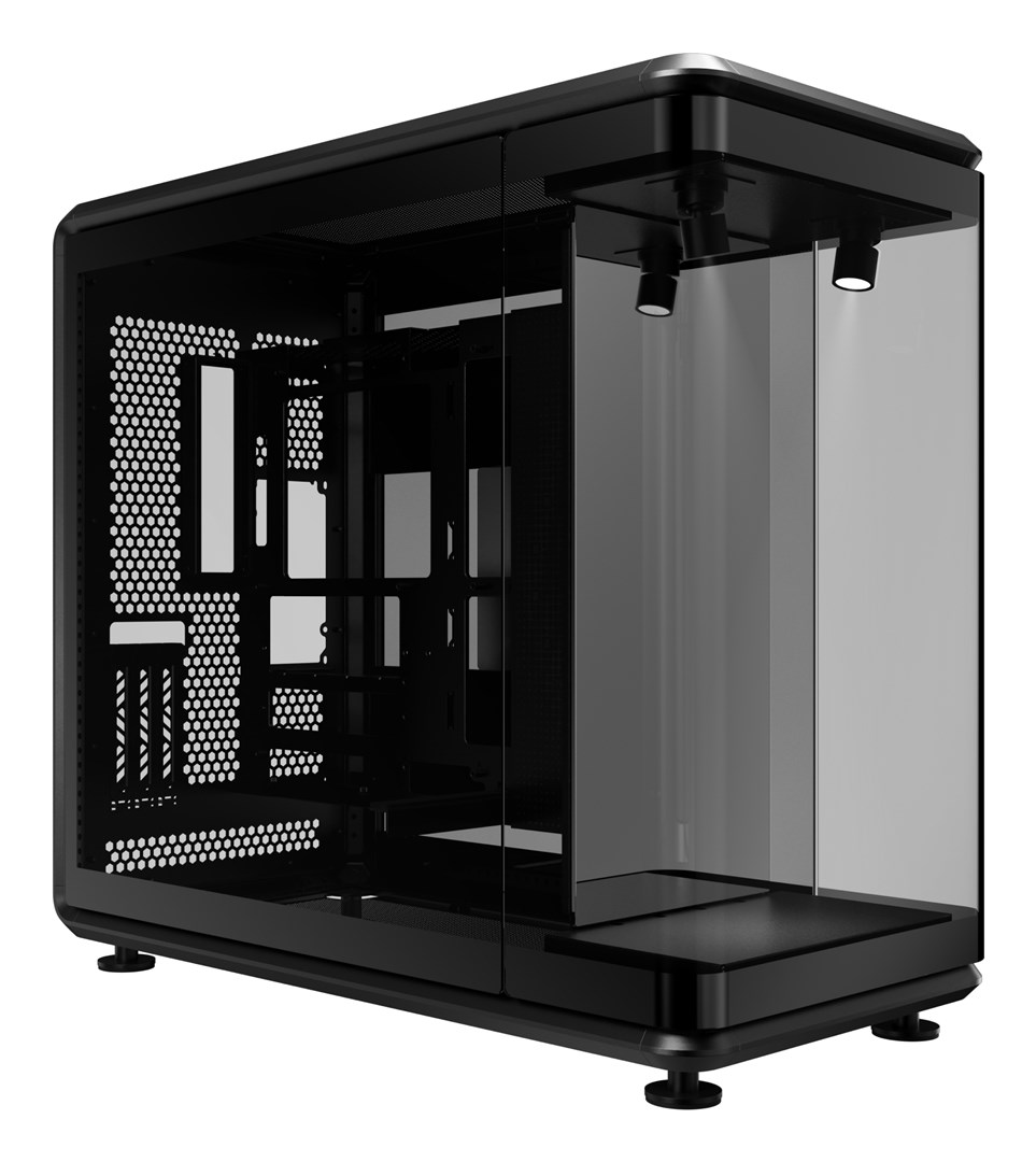 Cooler Master MasterFrame 360 Panorama Computer case Black ATX