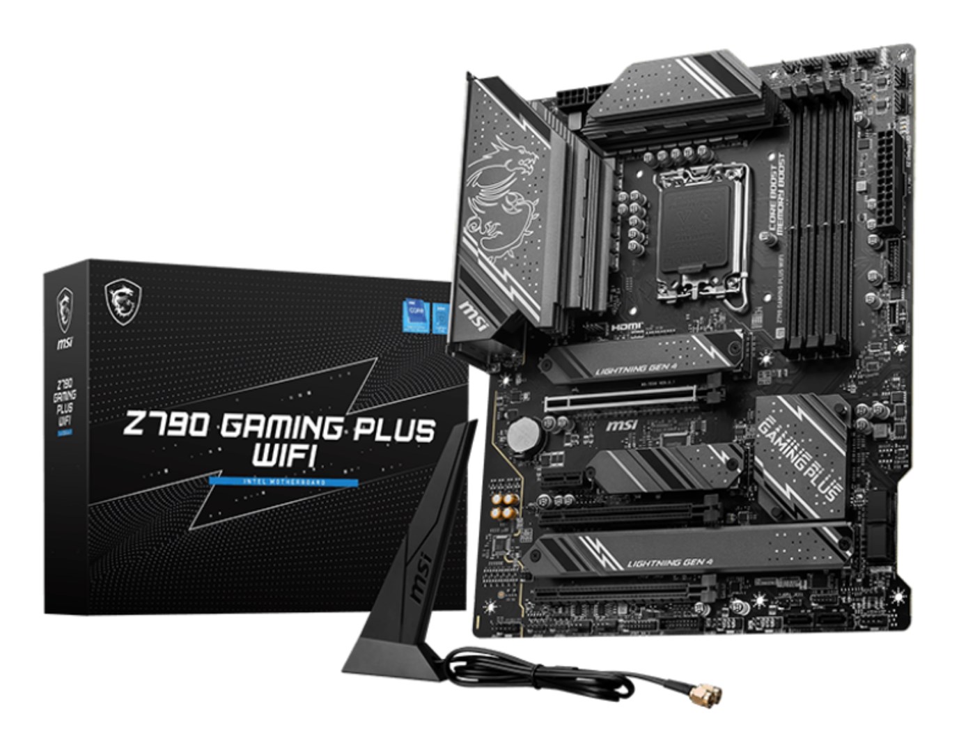 MSI Z790 GAMING PLUS WIFI motherboard Intel Z790 LGA 1700 ATX 7E06-026R DDR5