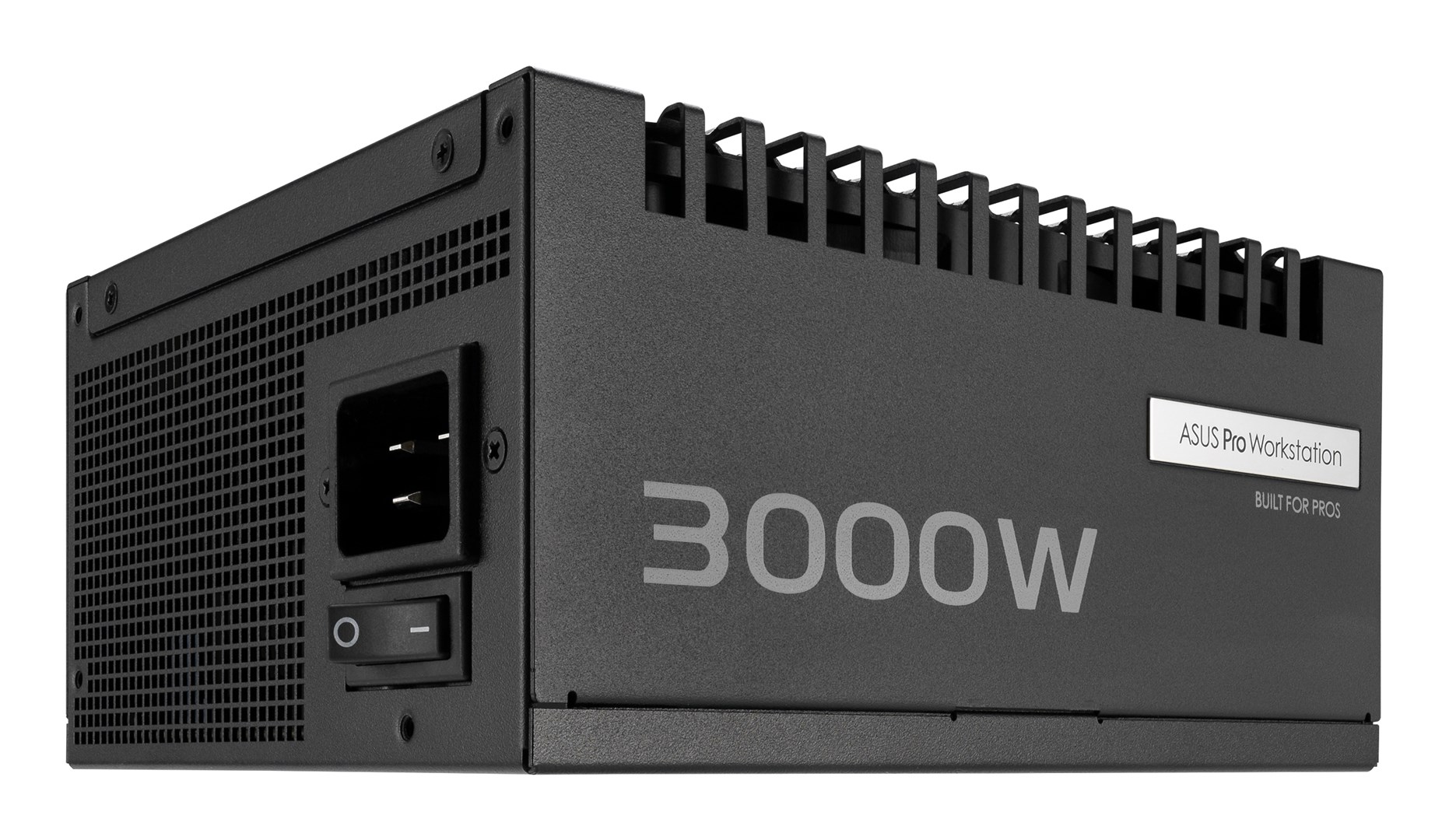 ASUS ASUS-PRO-WS-3000P power supply unit 3000 W 20+4 pin ATX Black 90YE00Z0-B0EA00 80 PLUS Platinum