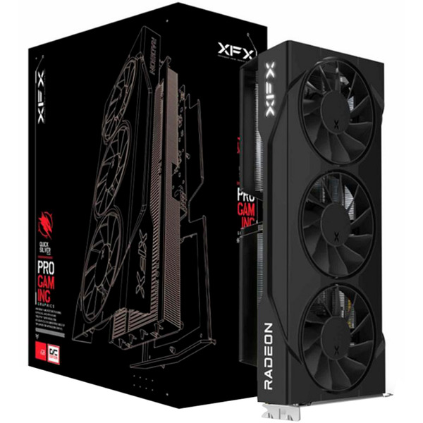Graphics card. XFX SWIFT RX 9060XT OC 3-FAN 16GB RX-96TS316B7