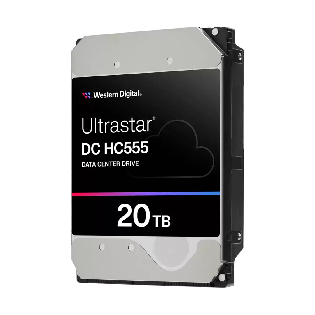 Western Digital Ultrastar DC HC555 internal hard drive 20 TB 7200 RPM 512 MB 3.5" SAS3 0B47749