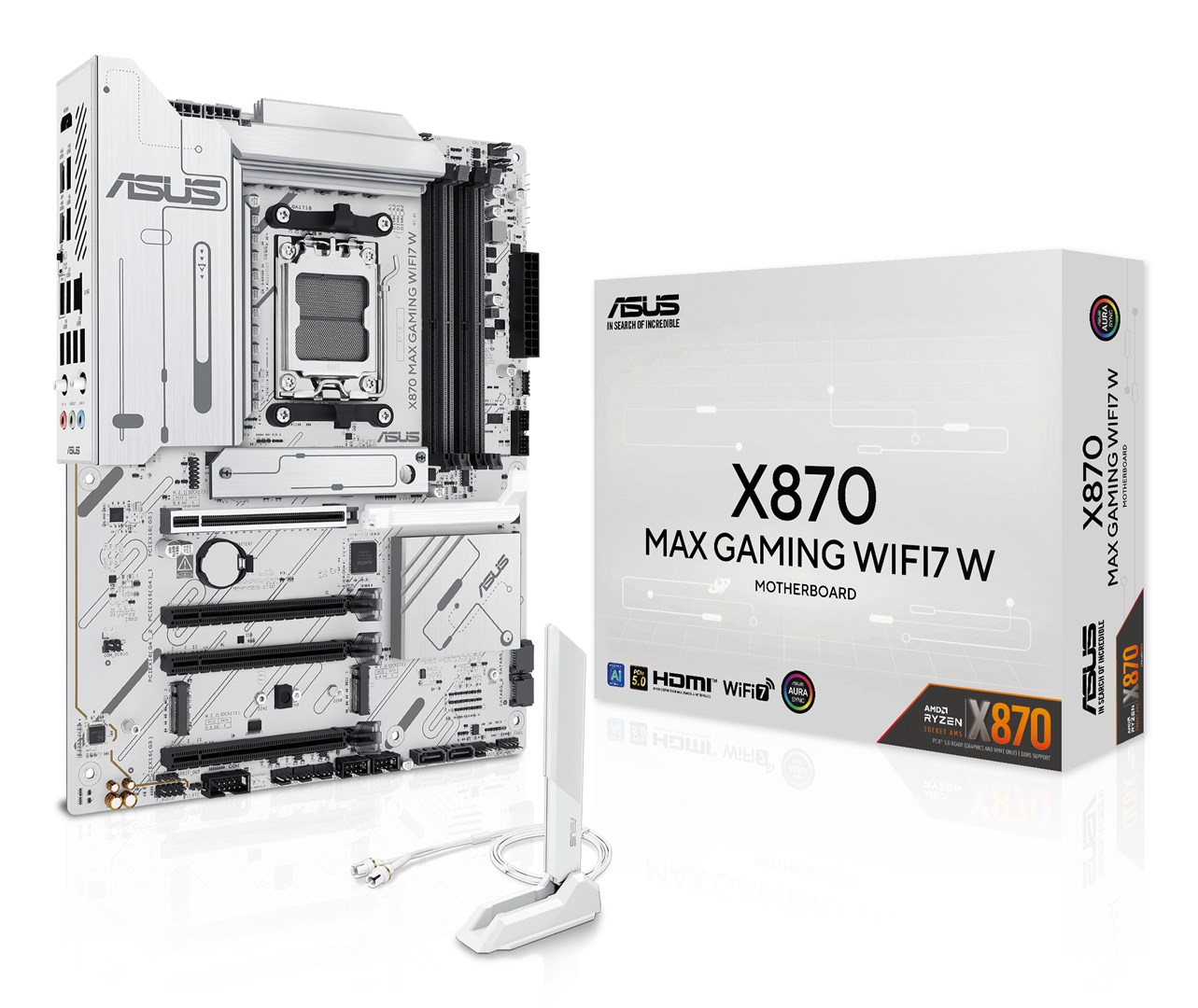 ASUS X870 MAX GAMING WIFI7 W AMD X870 Socket AM5 ATX 90MB1LZ0-M0EAY0