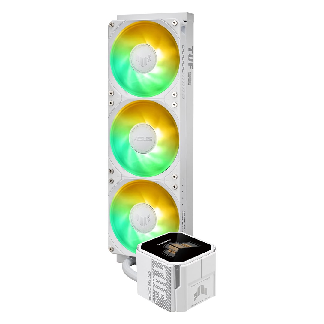 ASUS TUF Gaming LC III 360 ARGB LCD White Edition Processor All-in-one liquid cooler 12 cm 1 pc(s) 90RC01A2-B0EAY0
