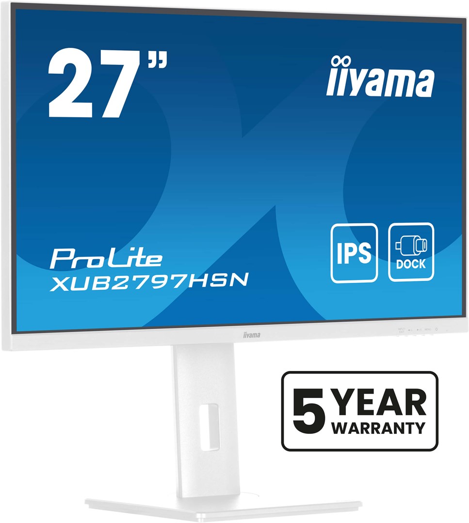 iiyama ProLite XUB2797HSN-W2 LED monitor HDMI 1.4 x1 / DisplayPort x1 27 in 1920x1080 IPS 100 Hz